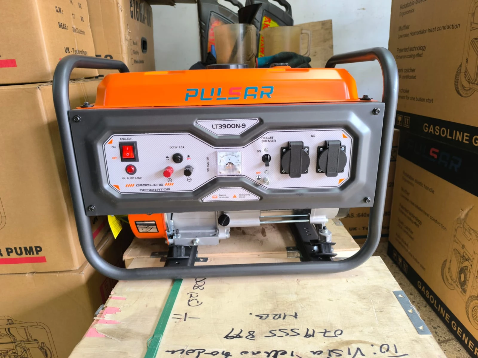 PULSAR 4KVA manual start Petrol Generator