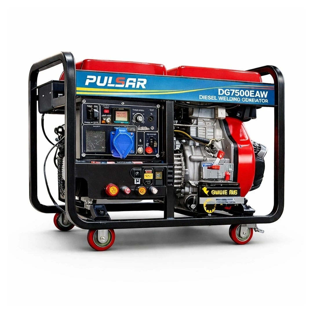 10kVA Pulsar Diesel Welding Generator - 2in1 Welding generator