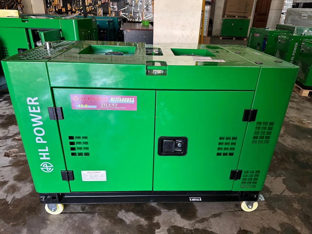 HL Power UK Diesel 15Kva Silent Generator With ATS - HL15000DS3