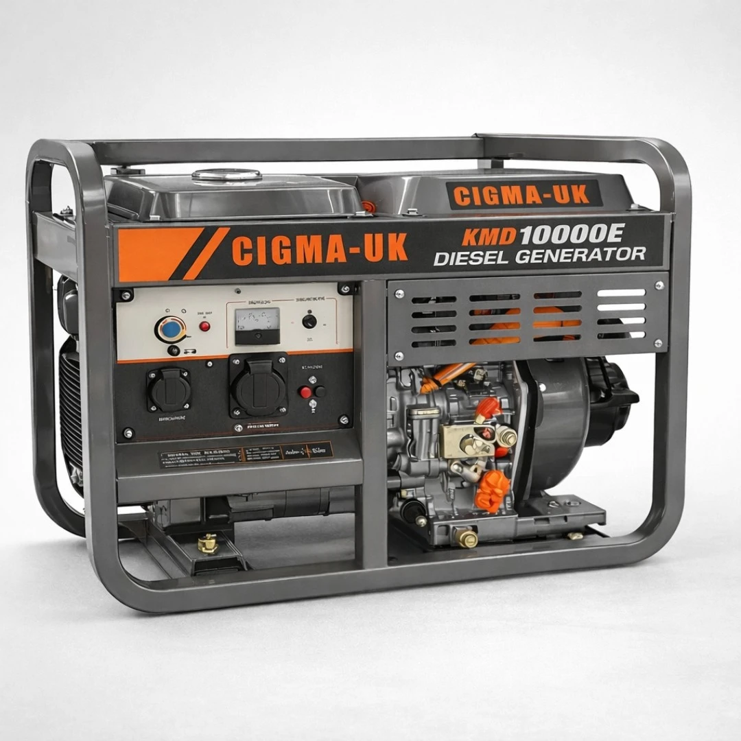 CIGMA-UK 10kva Diesel Open Type Generator - KM10000E