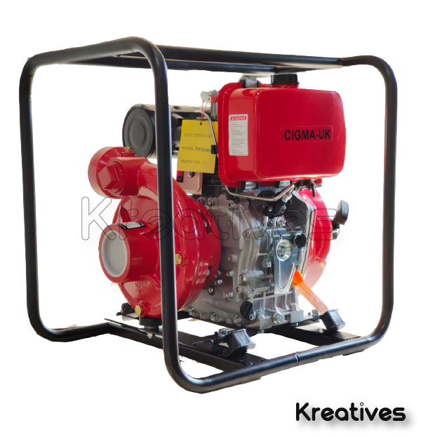 Cigma UK 3Inch 110M High pressure Diesel water pump