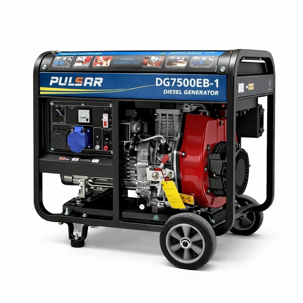 Pulsar 8.75kVA Diesel Open Generator - DG7500EB-1 