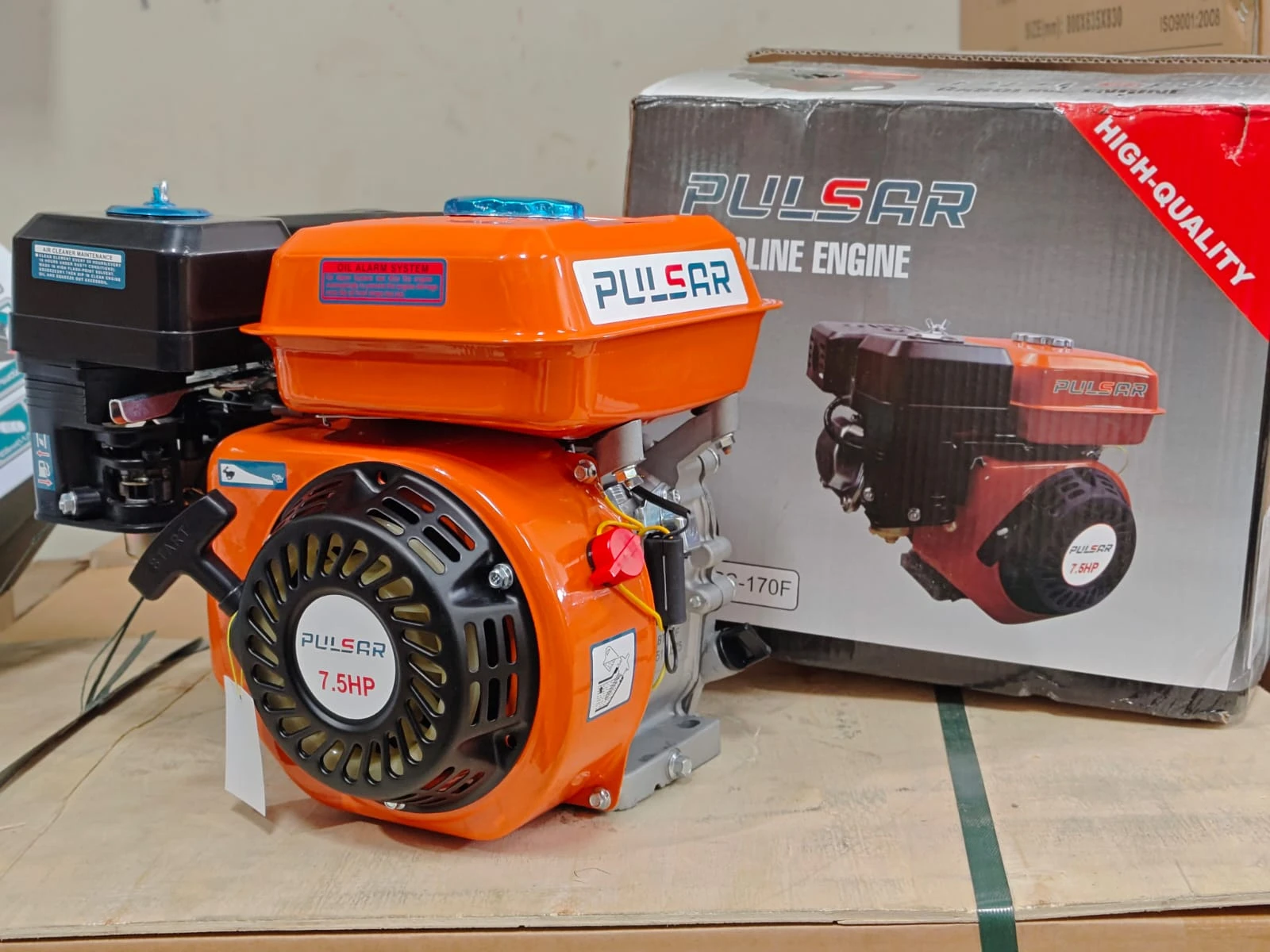 7.5HP Petrol Engine with Pulley Pulsar